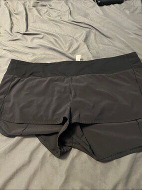 lululemon athletica Black Athletic Shorts